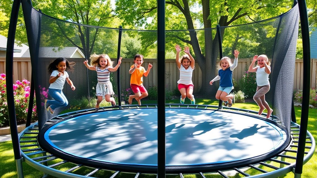 top safe outdoor trampolines