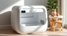 top self cleaning cat litter boxes