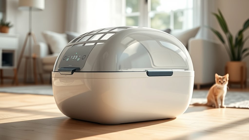 top self cleaning litter boxes