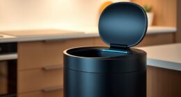 top sensor trash cans
