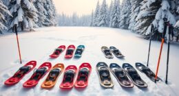top snowshoe kits with adjustable poles