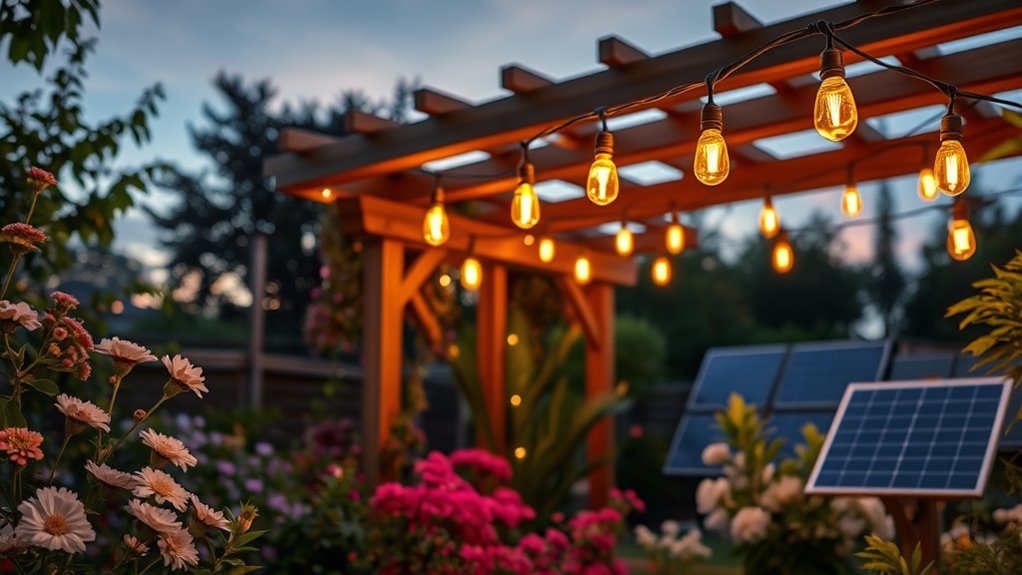 top solar outdoor string lights