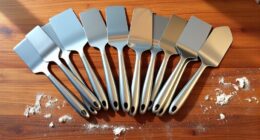 top stainless steel dough scrapers