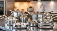 top stainless steel induction cookware