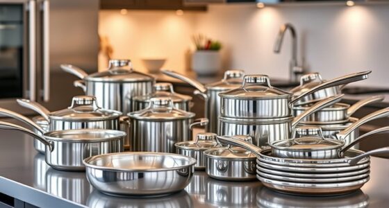 top stainless steel induction cookware