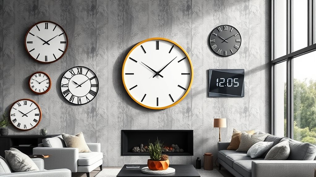 top stylish wall clocks