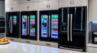 top touch screen smart refrigerators