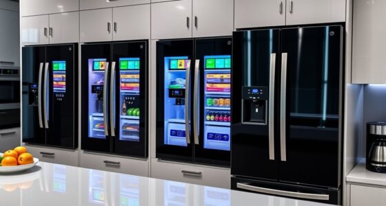 top touch screen smart refrigerators