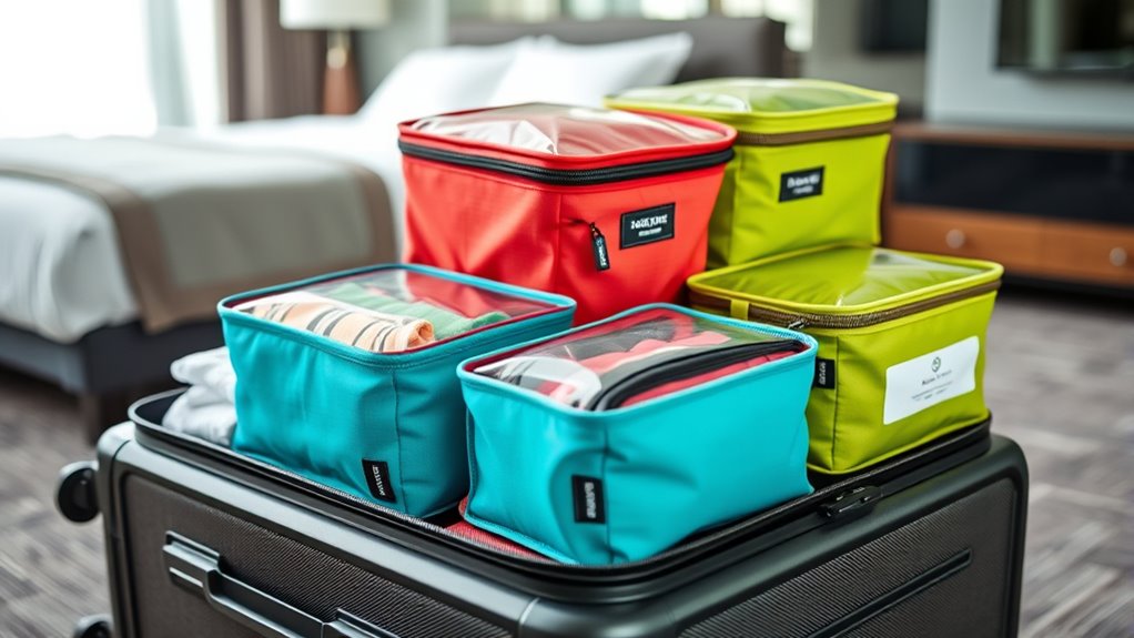 top travel packing cubes