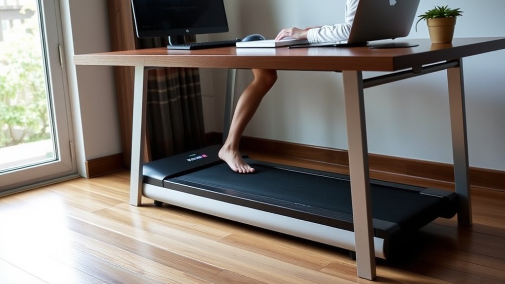 top under desk treadmills