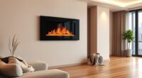 top ventless electric fireplaces