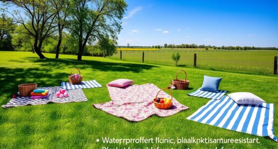 top waterproof picnic blankets