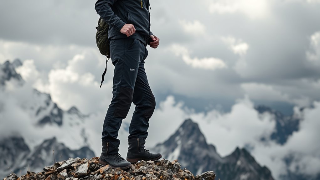 top windproof over pants