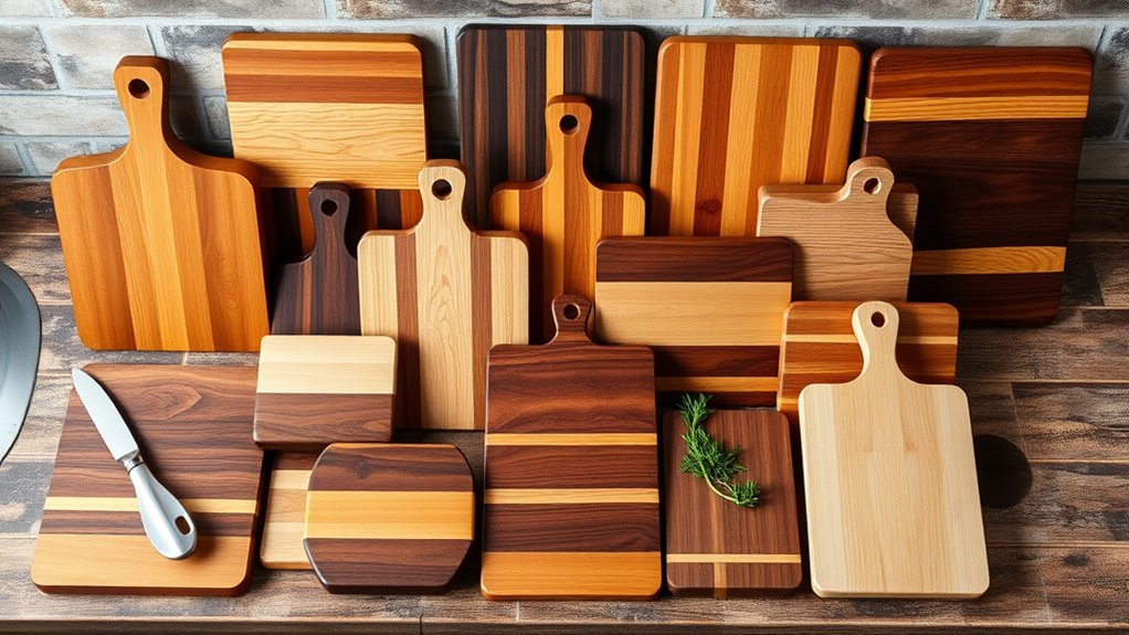top wooden cutting boards
