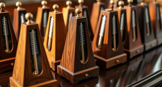 top wooden metronome picks