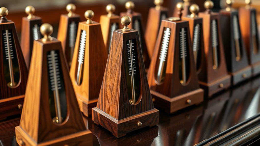 top wooden metronome picks