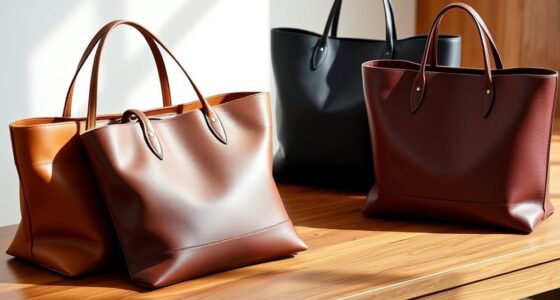 top work leather tote bags