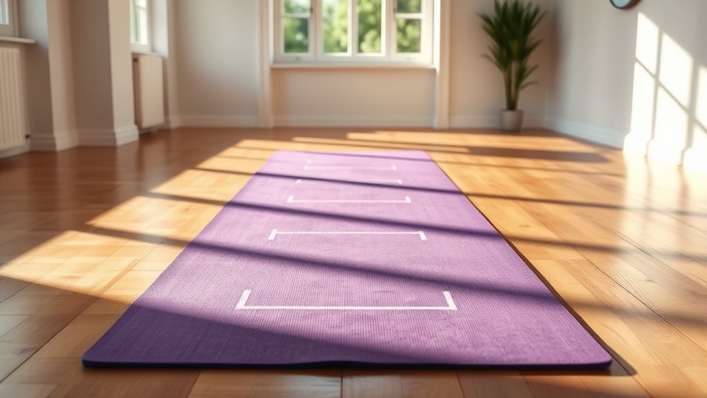 top yoga mats with alignment