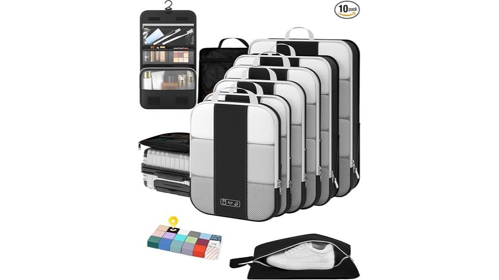 travel clothing organization set
