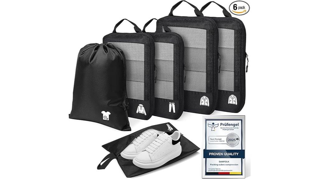 travel clothing organization system