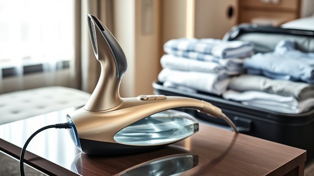 travel friendly steamer features