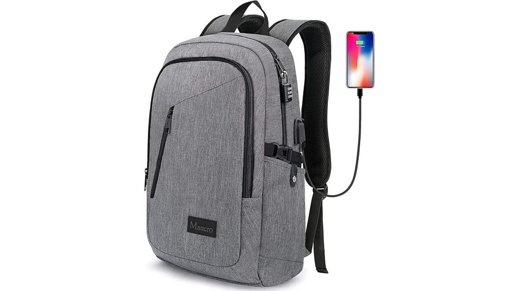 travel ready mancro backpack