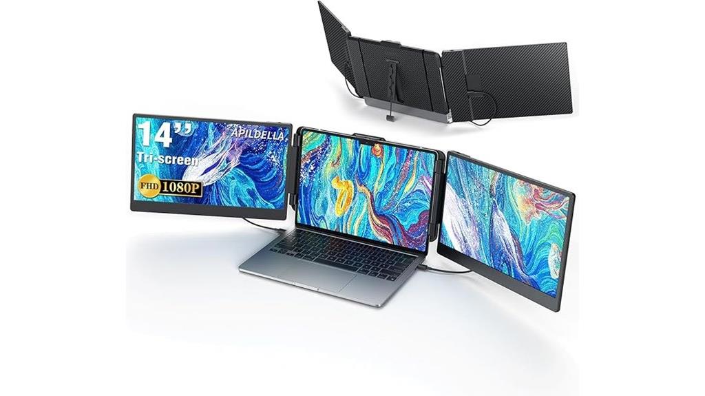 triple 14 portable monitors