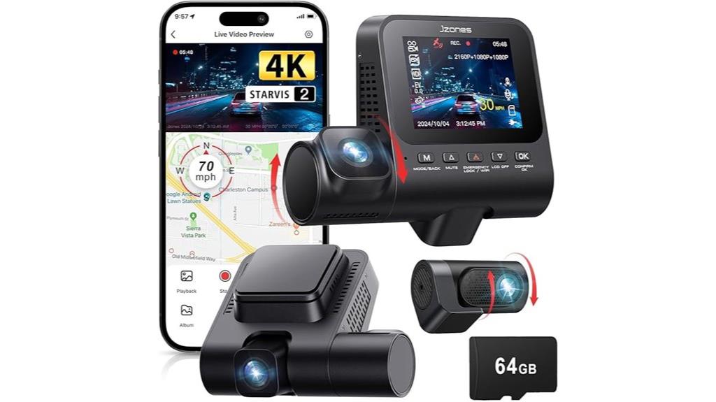 triple 4k rear camera