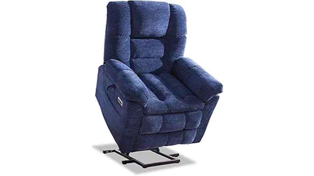 triple motor massage recliner