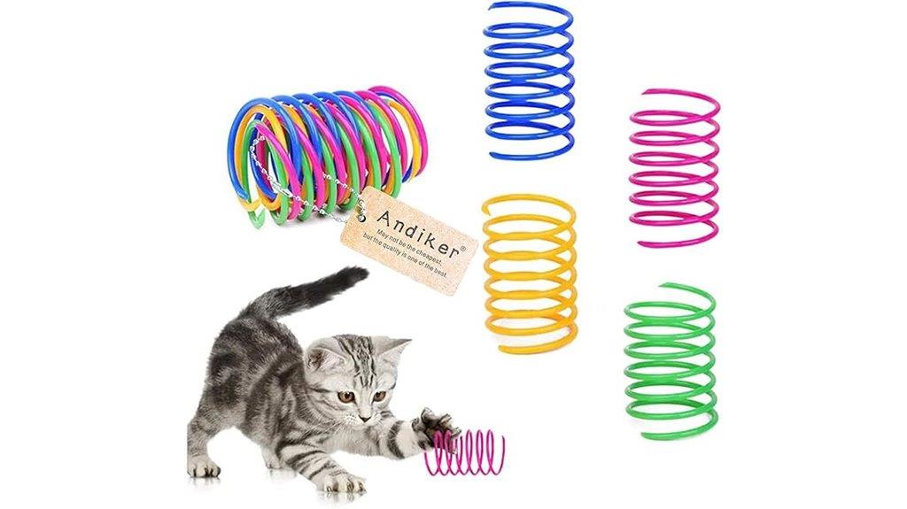 twelve cat spiral toys
