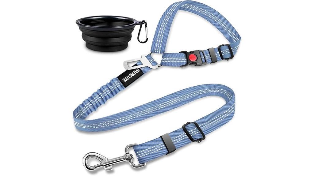 two piece adjustable dog seat belts