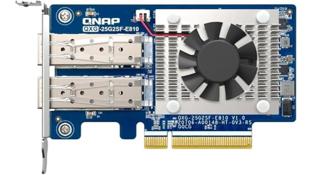 two port 25gbe network card