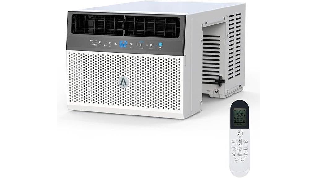 u shape 8000btu ac