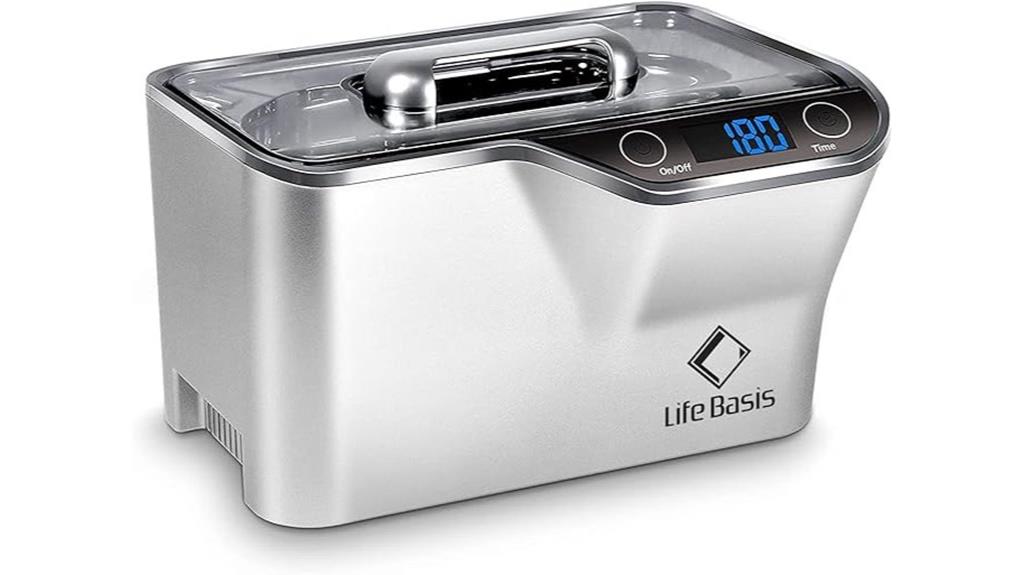 ultrasonic jewelry cleaner 600ml