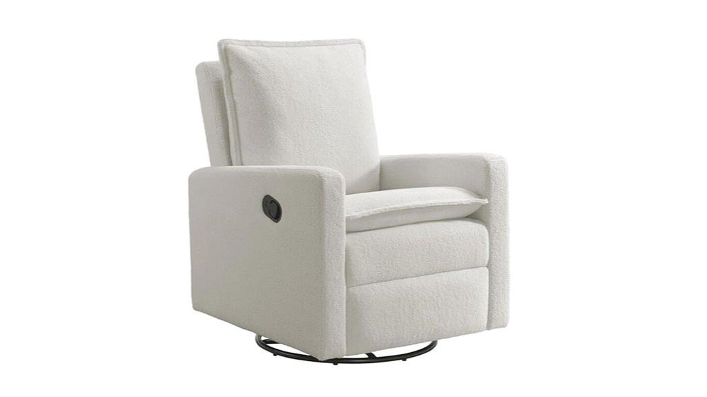 uptown nursery swivel chair