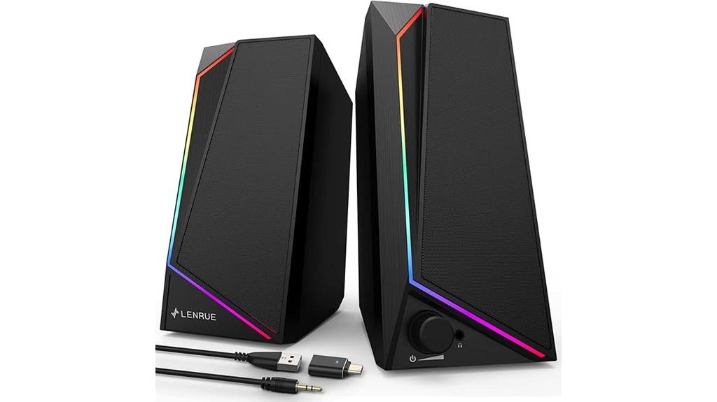 usb c powered pc speakers