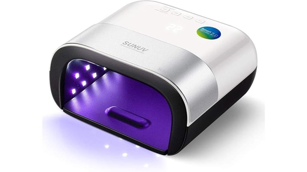 uv gel nail lamp