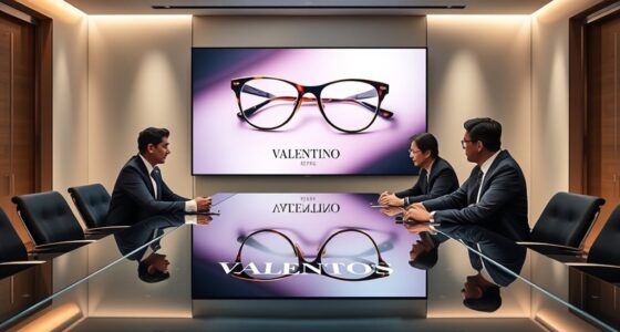 valentino eyewear production deal