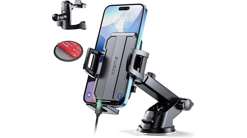 versatile 3 in 1 phone mount
