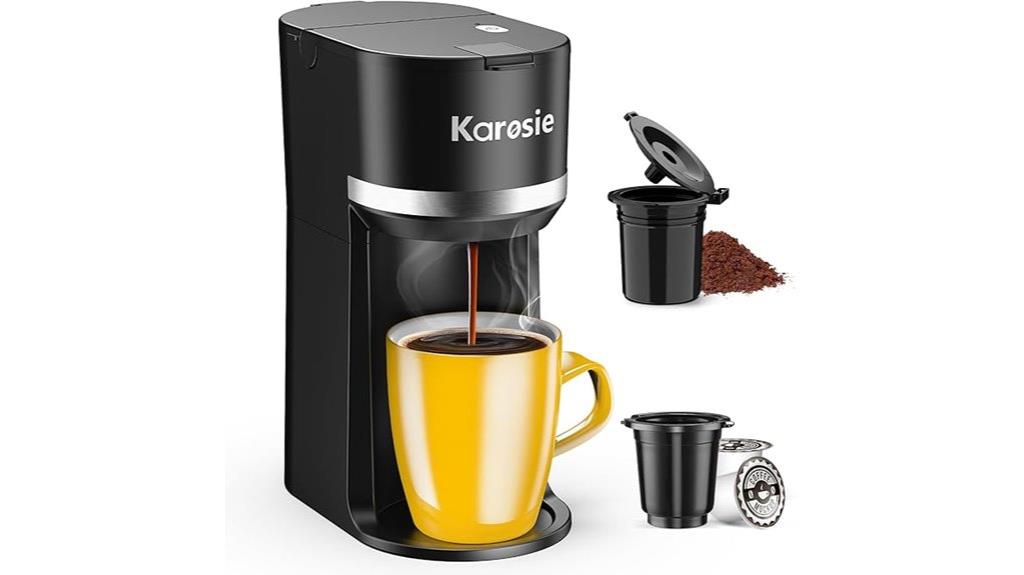 versatile single serve coffee maker