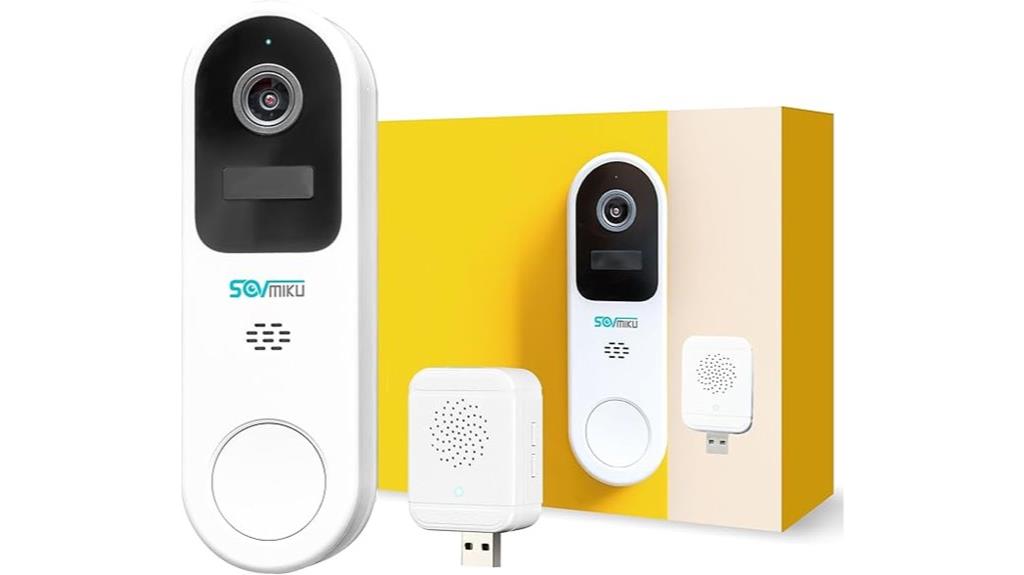 video doorbell with chime