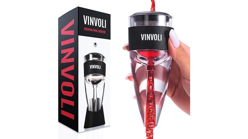 vinoli red wine pourer