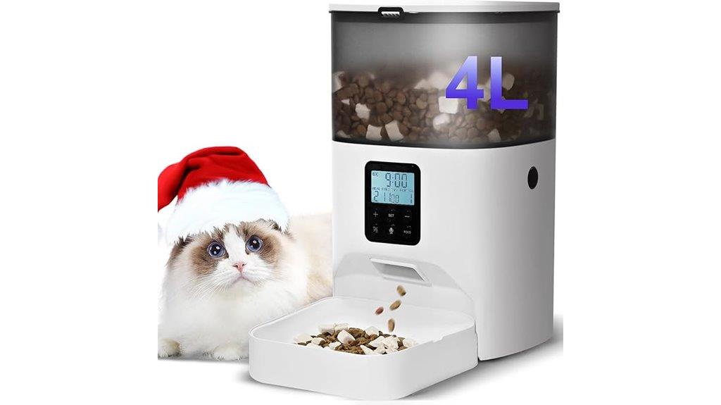 voice recorder cat feeder