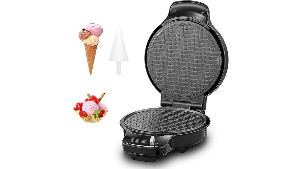 waffle and ice cream maker