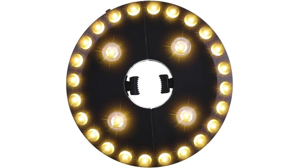 warm white led umbrella