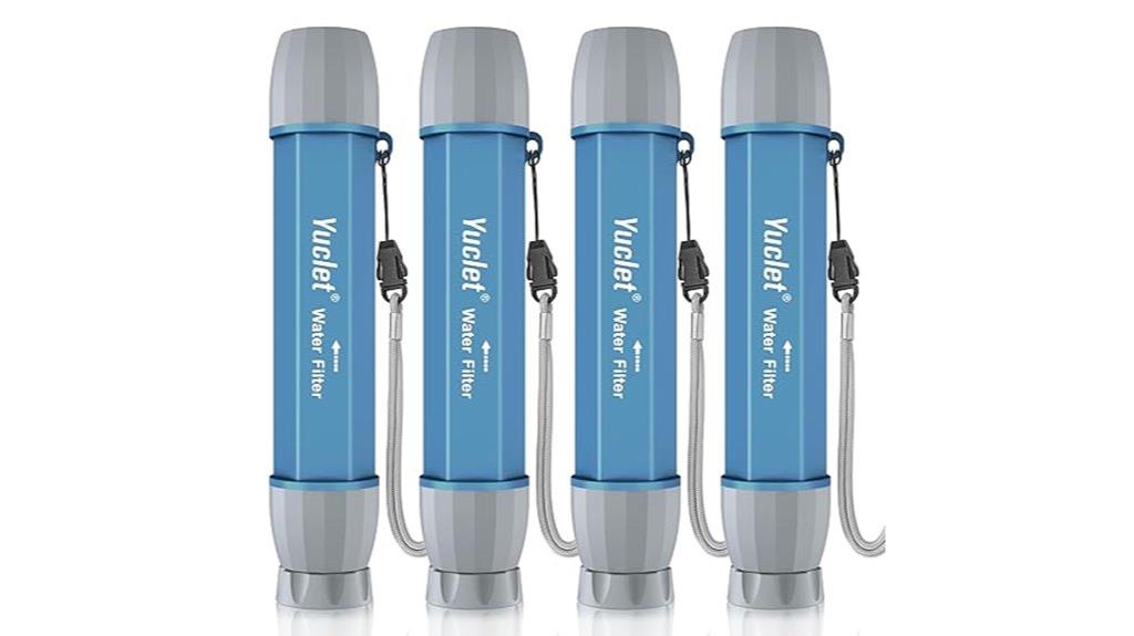 water filter straw pack