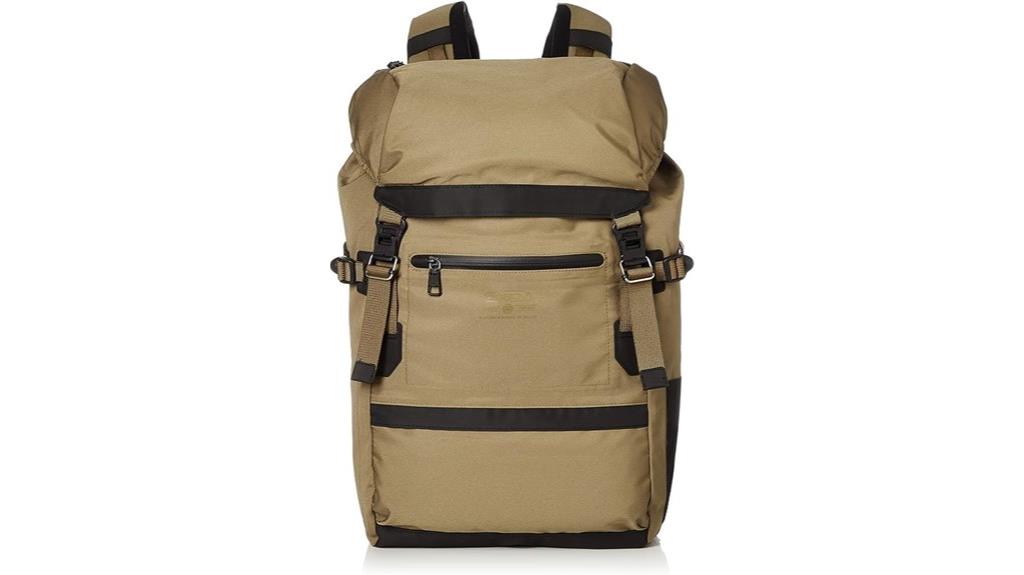 waterproof khaki cordura backpack