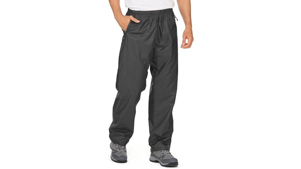 waterproof men s rain pants
