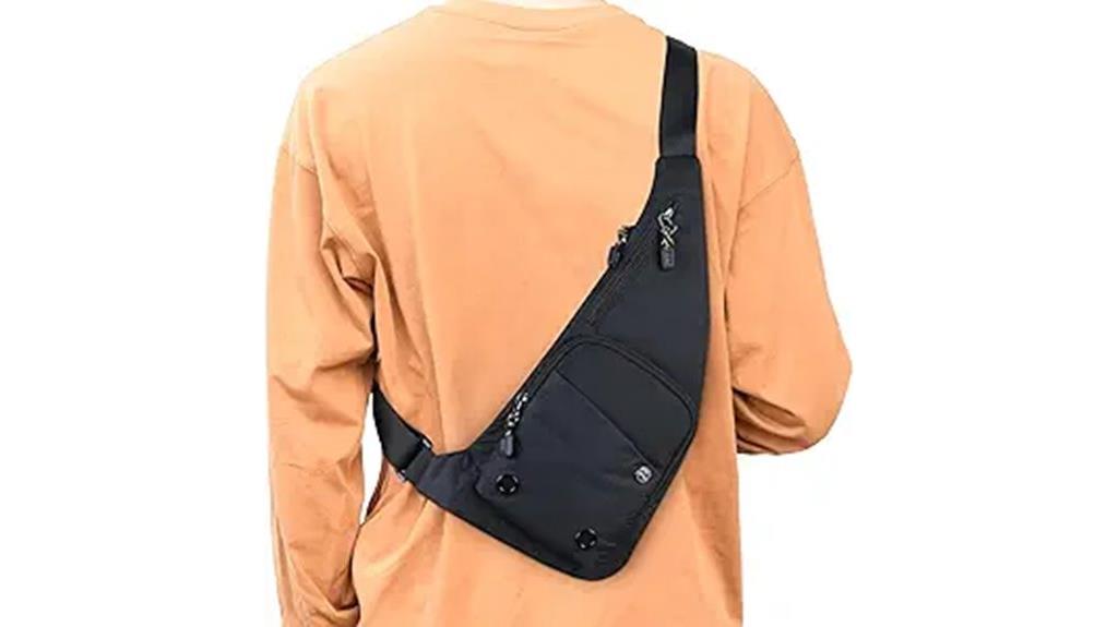 waterproof sling bag men