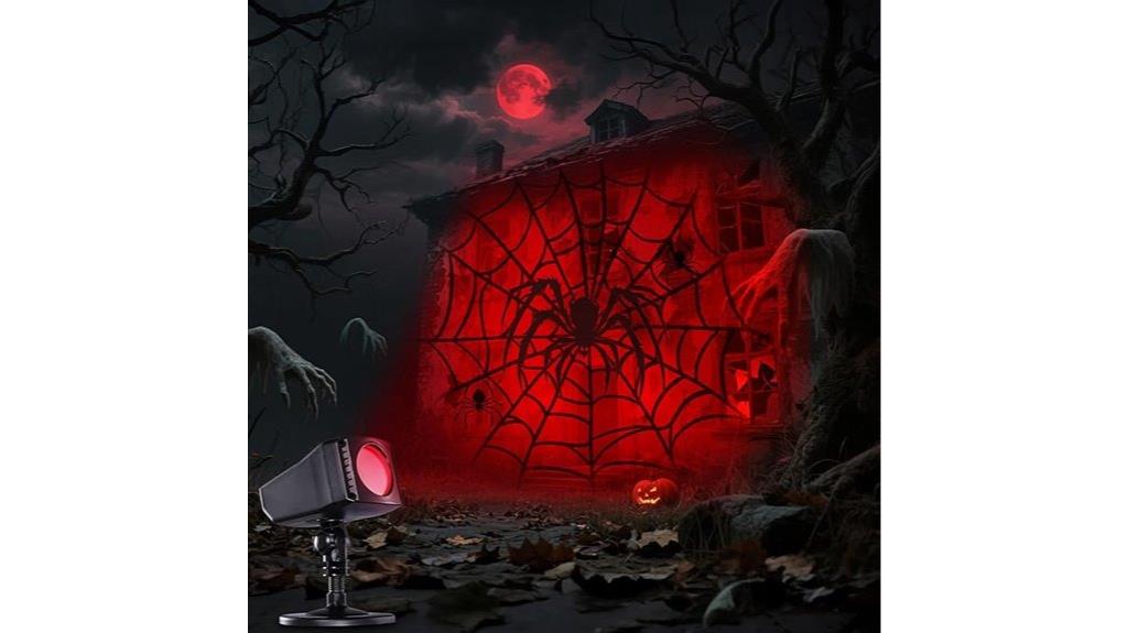waterproof spider halloween projector
